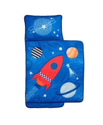 Toddler Space Galaxy Nap Mat, Pillow and Blanket