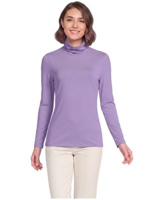 Women's Lightweight Jersey Long Sleeve Turtleneck