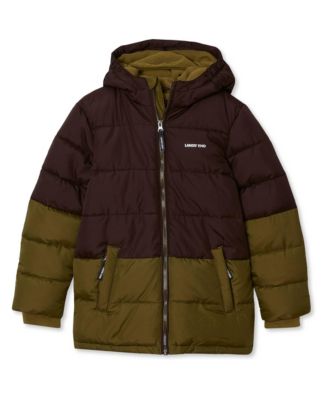 Boys Water Resistant Puffer Jacket