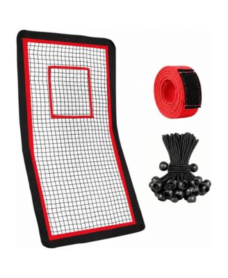 4x7 Ft Lacrosse Rebounder Net Replacement With Bungee Cords For Existing Frames