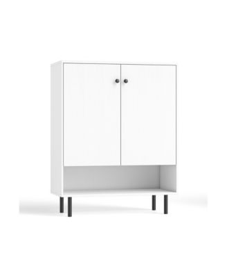 Sideboard Storage Cabinet with 2 Doors and Adjustable Shelf