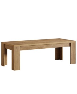 Modern Rectangle Dining Table for Kitchen Dining Area and Family Meals