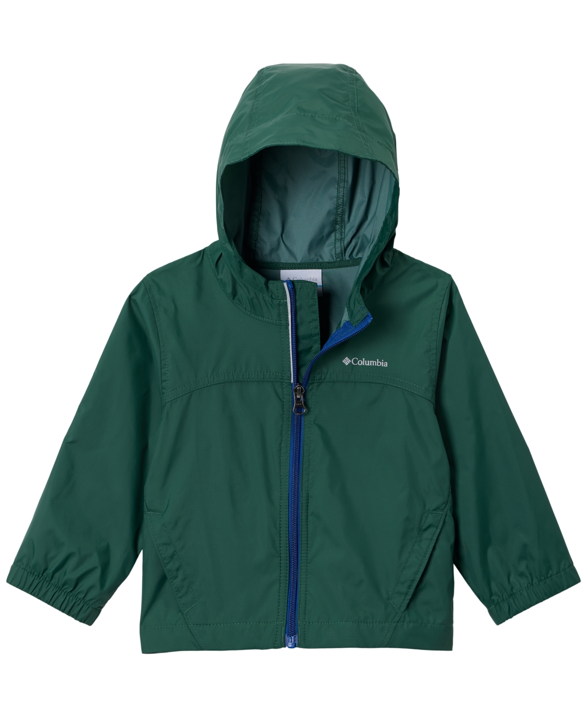 Columbia Toddler Boys' 2T-4T Glennaker Hooded Rain Jacket - Rain Forest