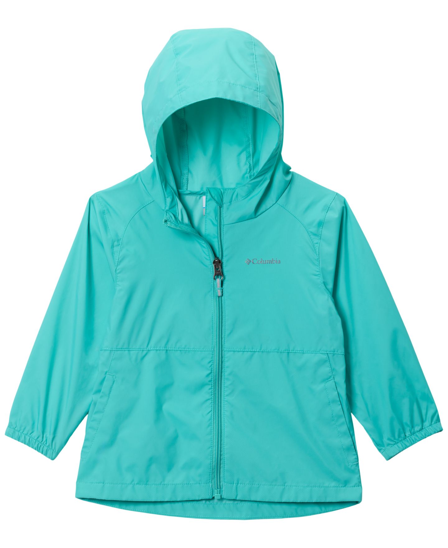 Куртка Columbia Switchback™ II Waterproof Hooded для девочек-малышей, цвет: Dolphin — фото 1