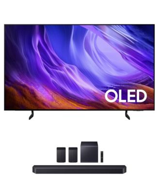 QN83S85HA 83" OLED TV with HW-Q990H Soundbar and Sub (2026)