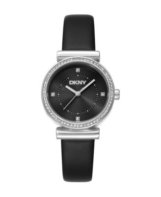 Women's Quartz Black Stainless Steel Bracelet Watch