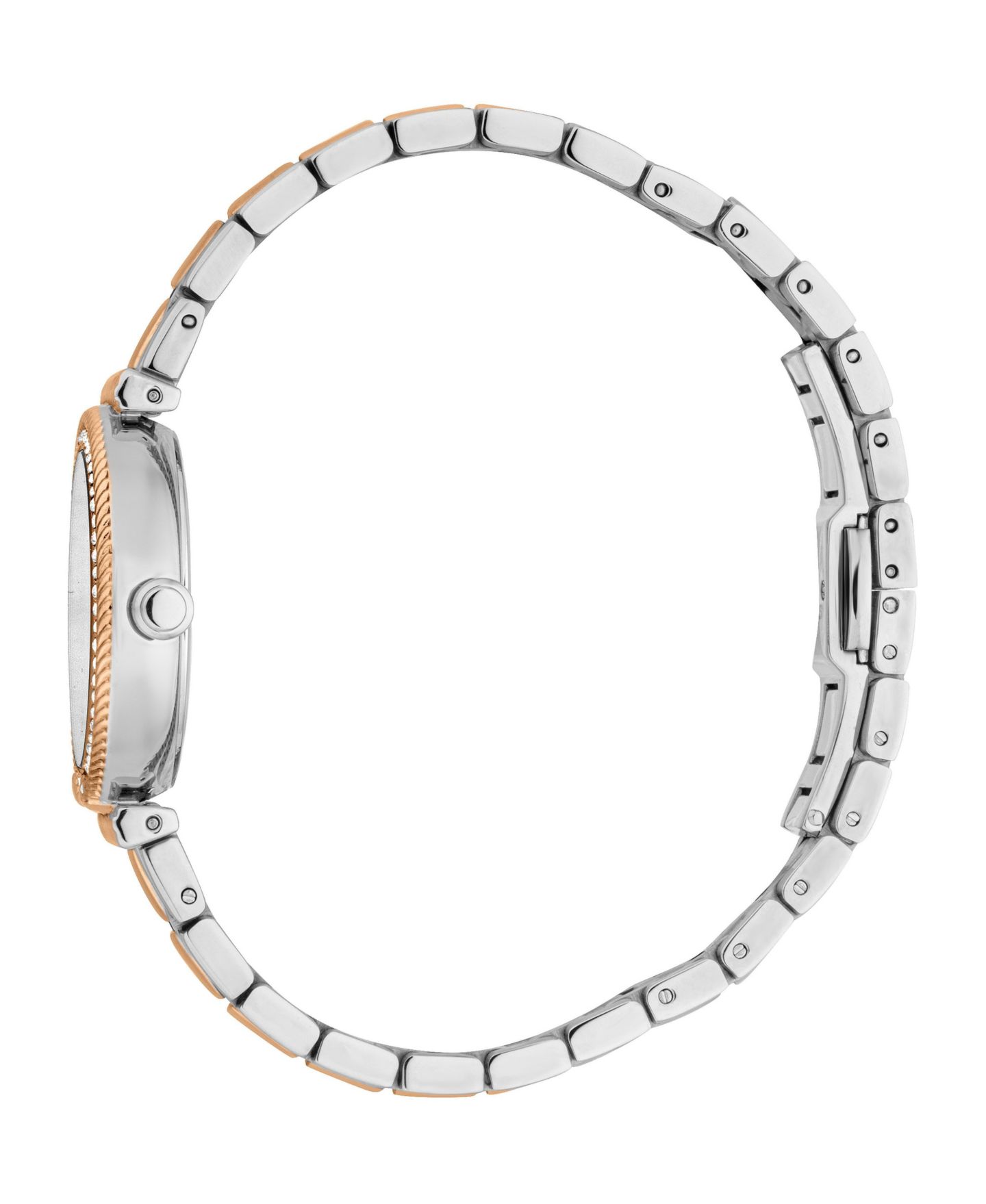 Женские часы Roberto Cavalli Quartz Two-Tone Stainless Steel Bracelet Watch, 30mm, цвет: Двухцветный — фото 2