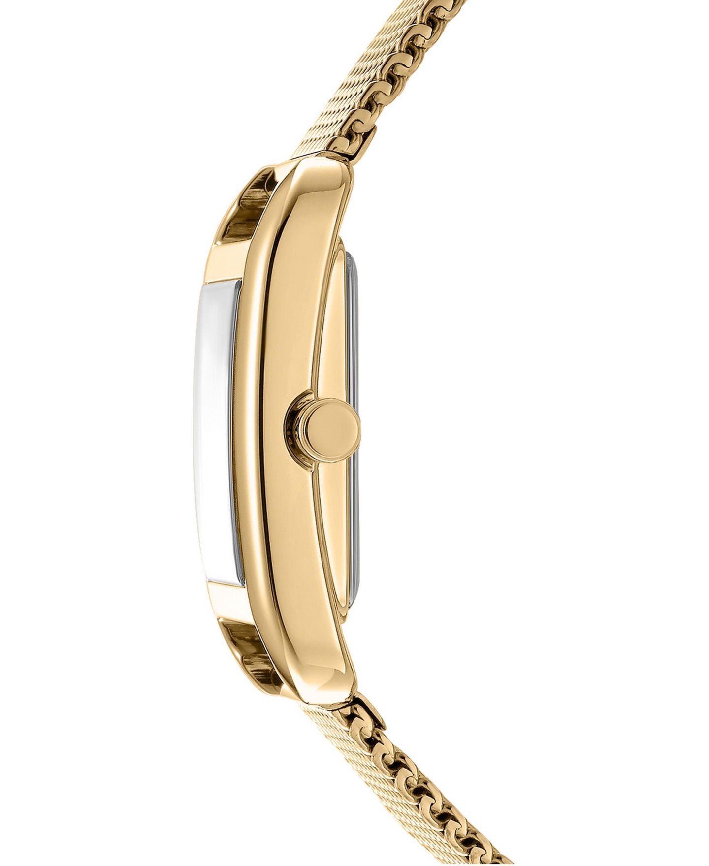 Женские часы DKNY Quartz Gold Stainless Steel Bracelet Watch, 21mm, цвет: Золотой — фото 3