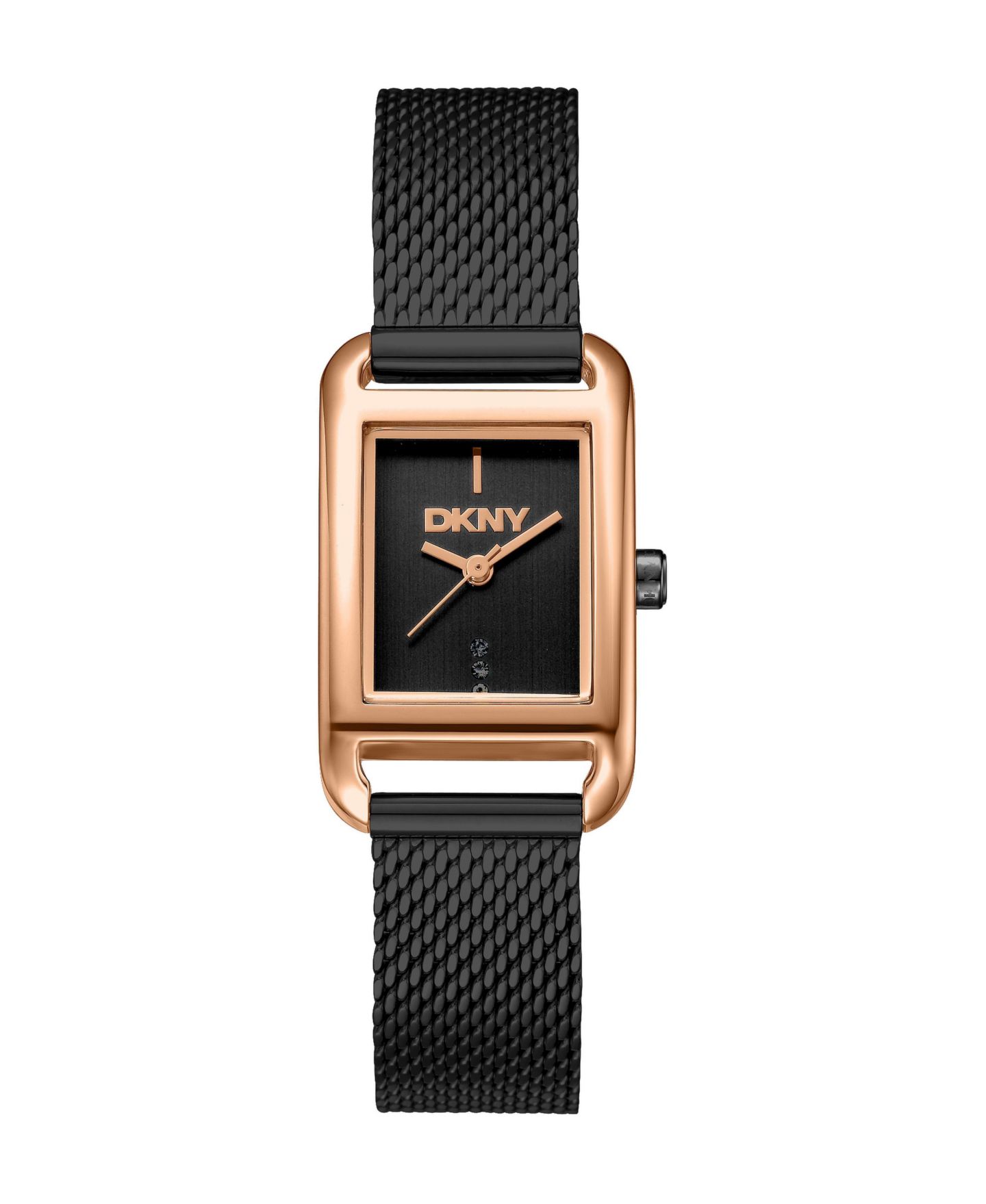 Женские часы DKNY Quartz Water Resistant Two-Tone Stainless Steel Bracelet Watch, 21mm, цвет: Двухцветный — фото 1