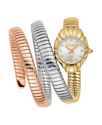 Women's Quartz Two-Tone Stainless Steel Bracelet Watch, 22mm
