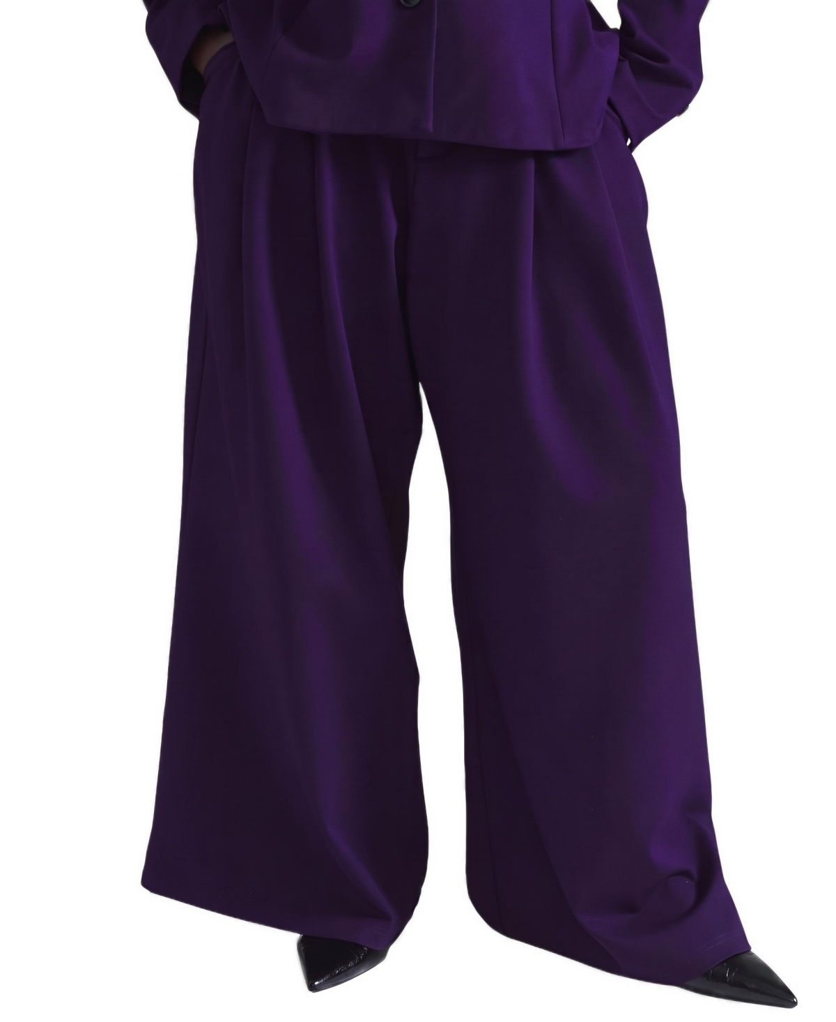 Universal Standard Women's Plus Size Palais Wide Leg Ponte Pants - Supernova