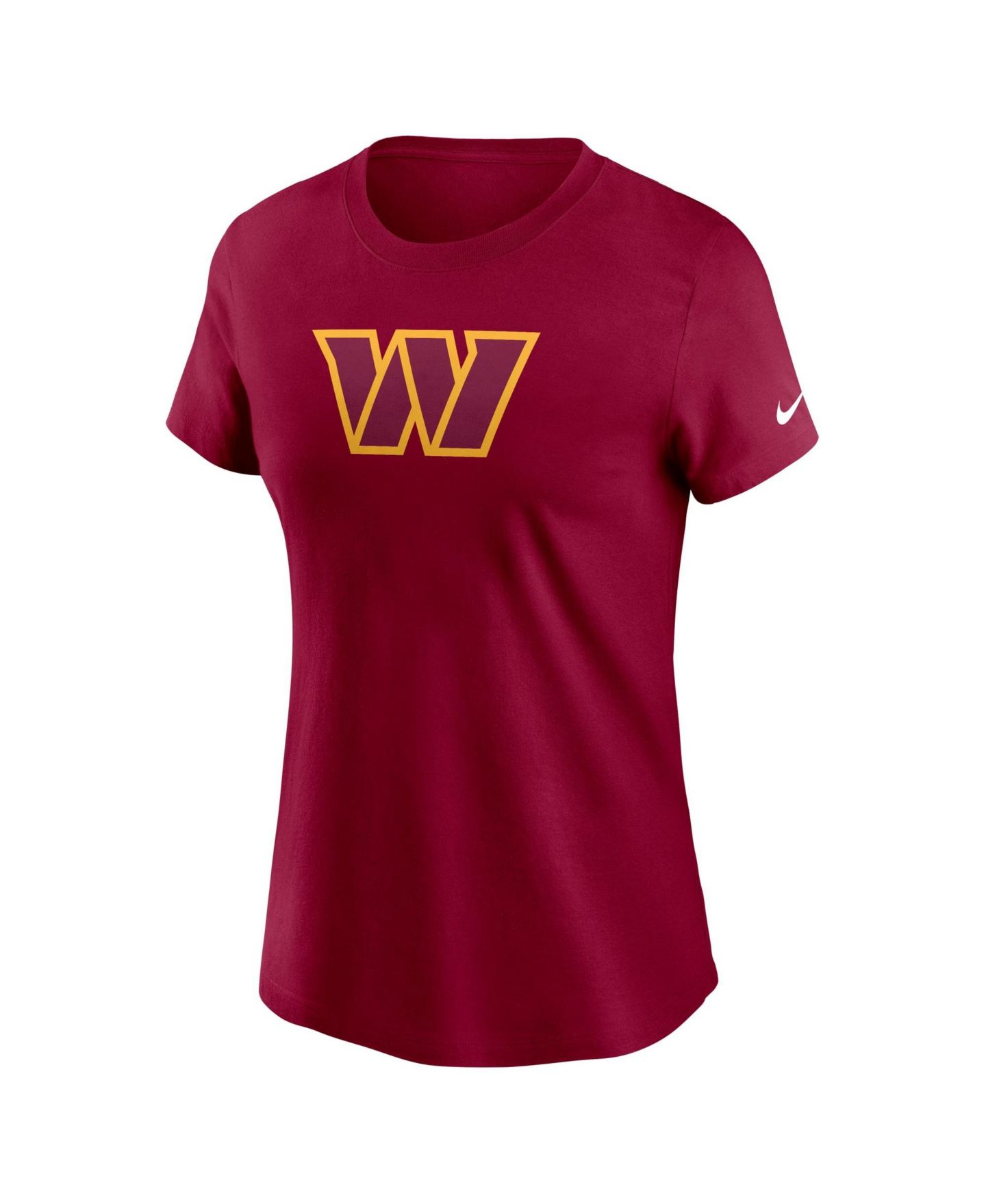 Женская футболка Nike Burgundy Washington Commanders Primary Logo — фото 2