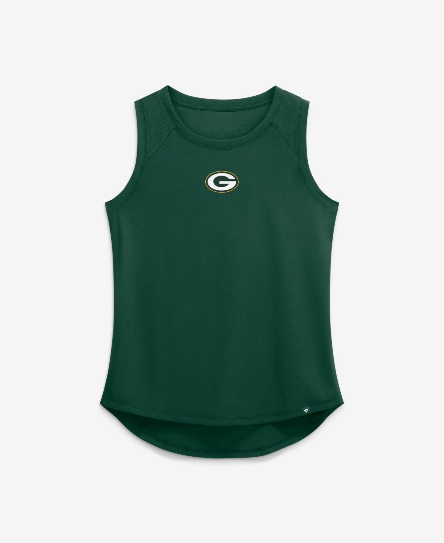 Женский топ Fanatics Green Bay Packers Draped Mesh Back Performance — фото 2