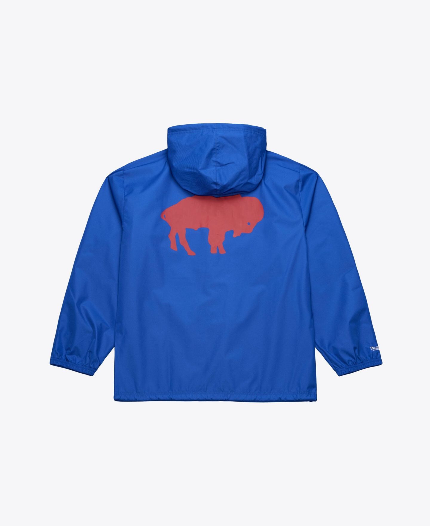 Мужская куртка Mitchell & Ness Royal Buffalo Bills Coaches Full-Snap Hooded Windbreaker — фото 2