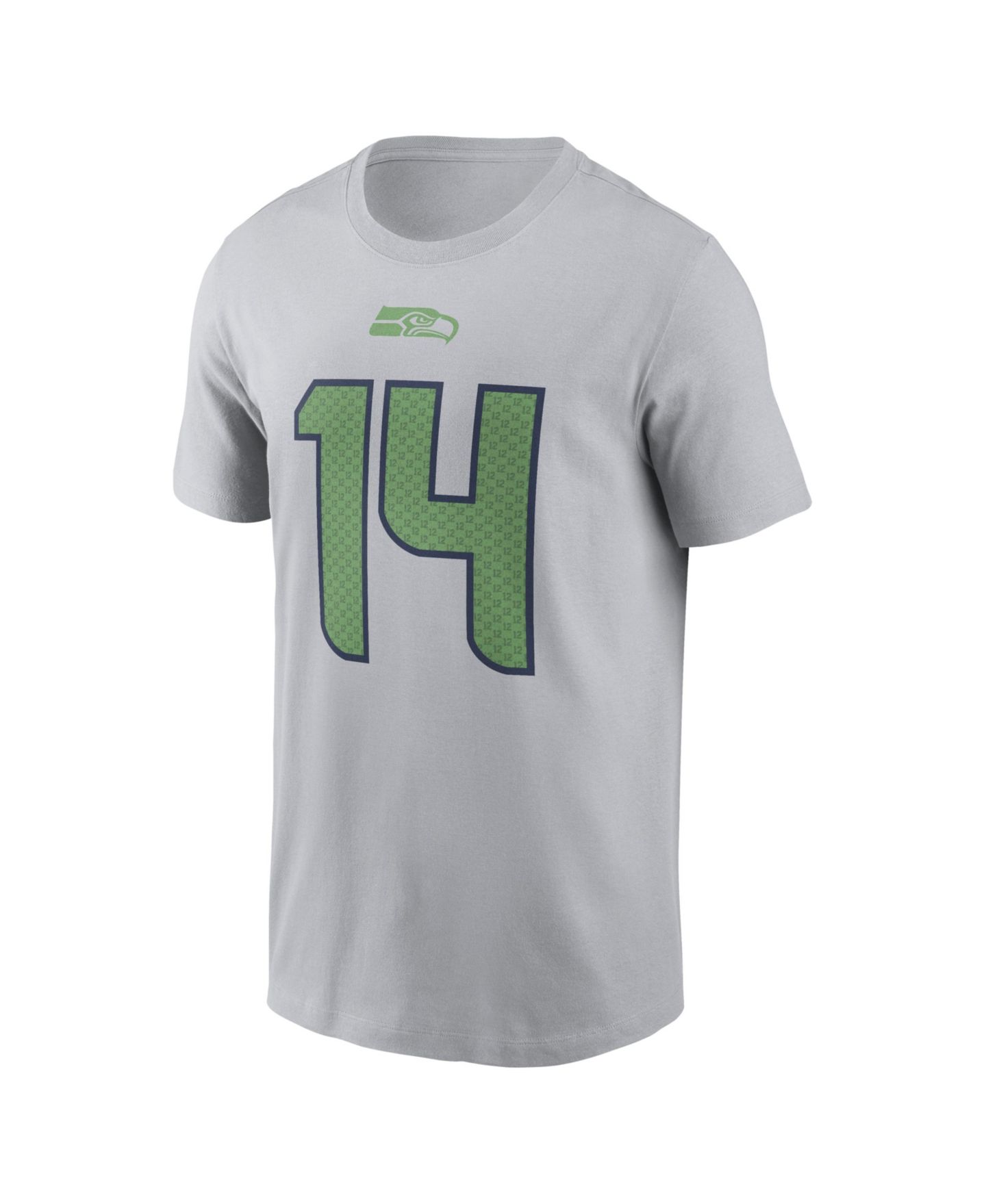 Мужская футболка Nike Sam Darnold Wolf Gray Seattle Seahawks Rivalries Collection Player Name & Number — фото 7