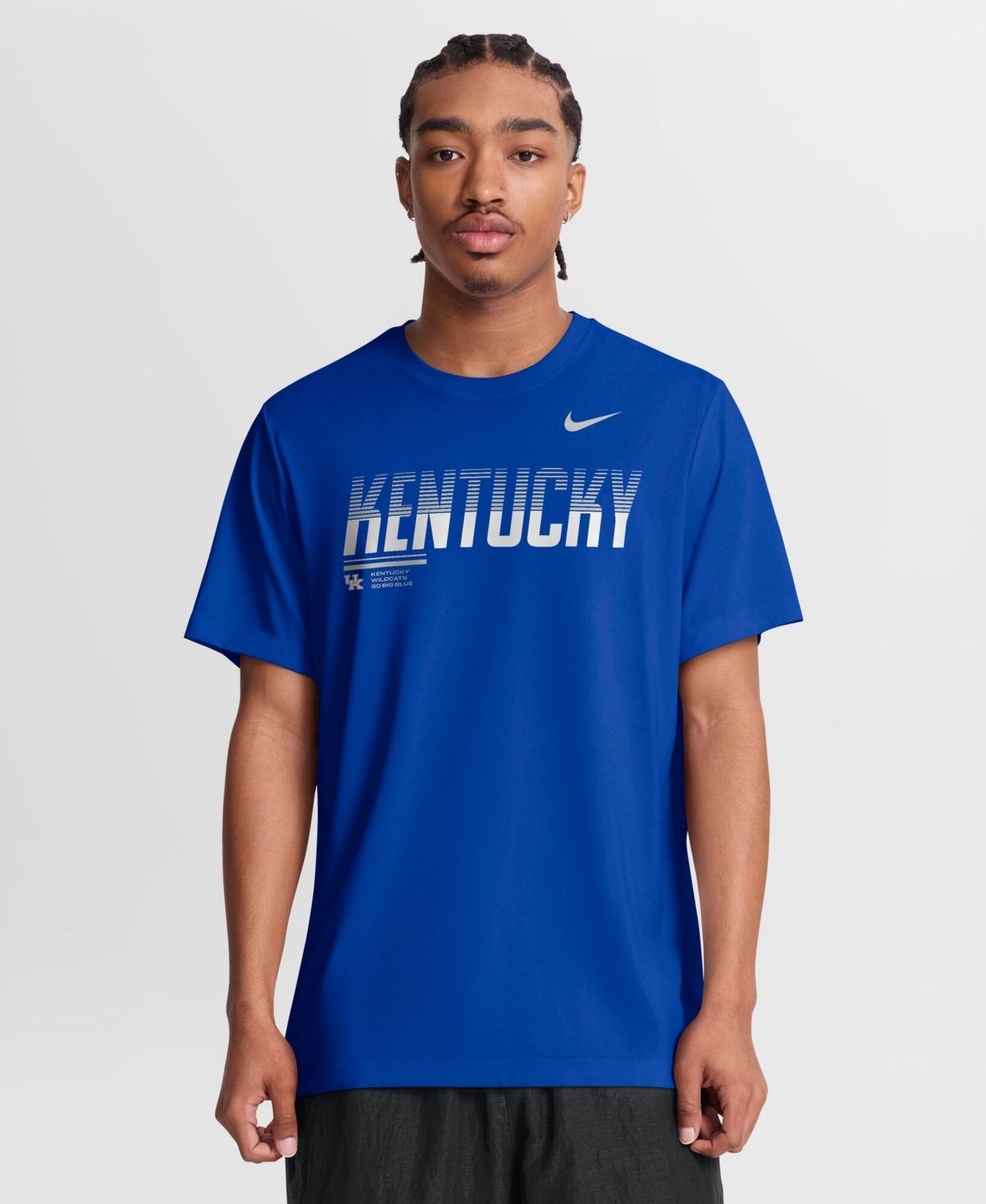 Мужская футболка Nike Royal Kentucky Wildcats Sideline Legend Dri-FIT — фото 1