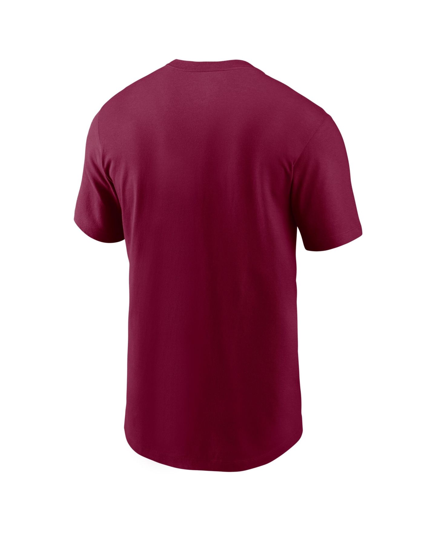 Мужская футболка Nike Burgundy Washington Commanders Property Of T-Shirt — фото 5