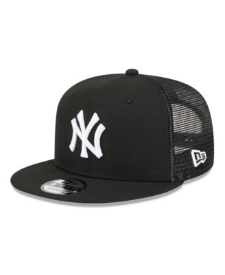Men's Black New York Yankees 9FIFTY Adjustable Trucker Hat