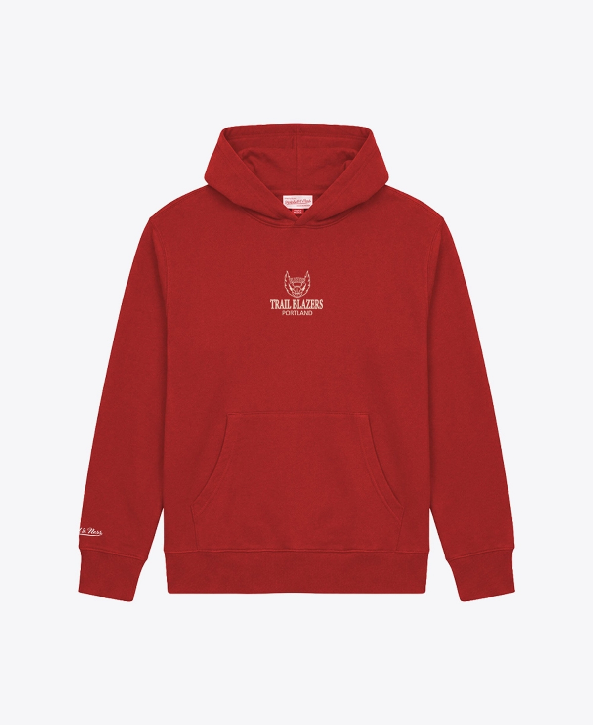 Mitchell & Ness Men's Red Portland Trail Blazers Core Fleece Hoodie - Red