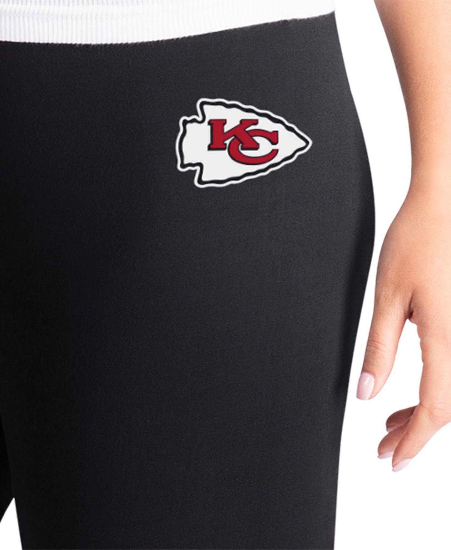 Женские леггинсы G-III 4Her by Carl Banks Black Kansas City Chiefs Pregame — фото 3