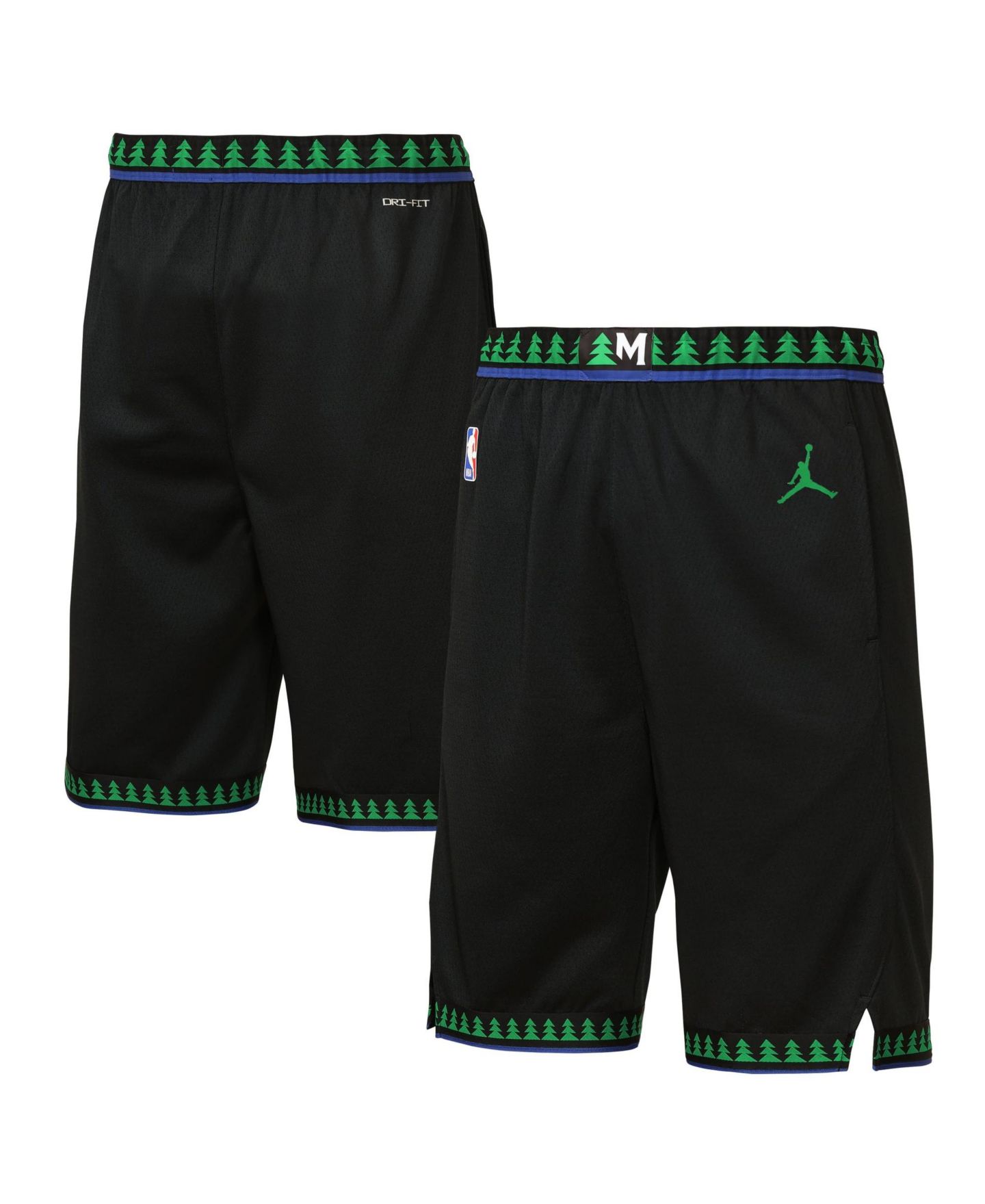 Детские шорты Jordan Minnesota Timberwolves Authentic Statement Edition Swingman — фото 1