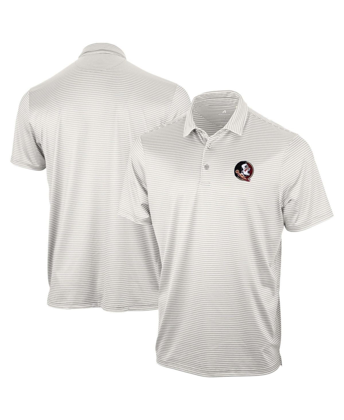 Antigua Men's Gray Florida State Seminoles Eager Polo Shirt - Gray