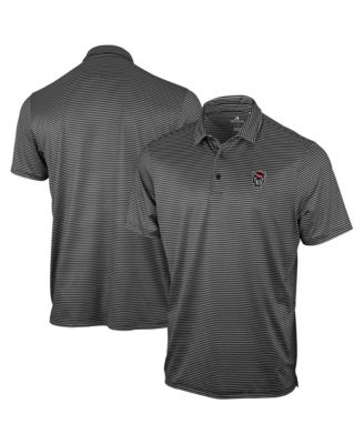 Men's Black NC State Wolfpack Eager Polo Shirt