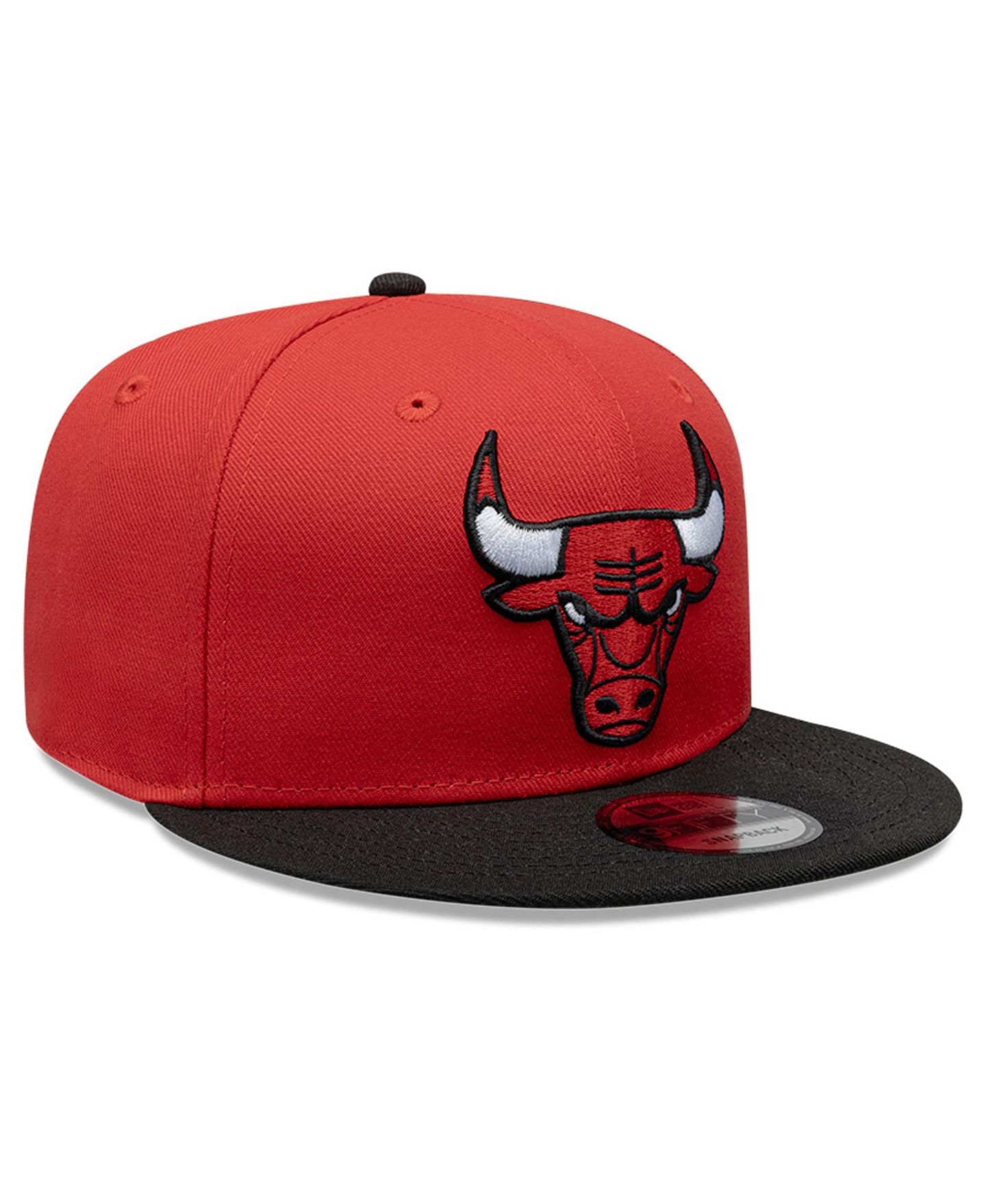 Мужская кепка New Era Red Chicago Bulls Two-Tone 9FIFTY Snapback Hat — фото 3