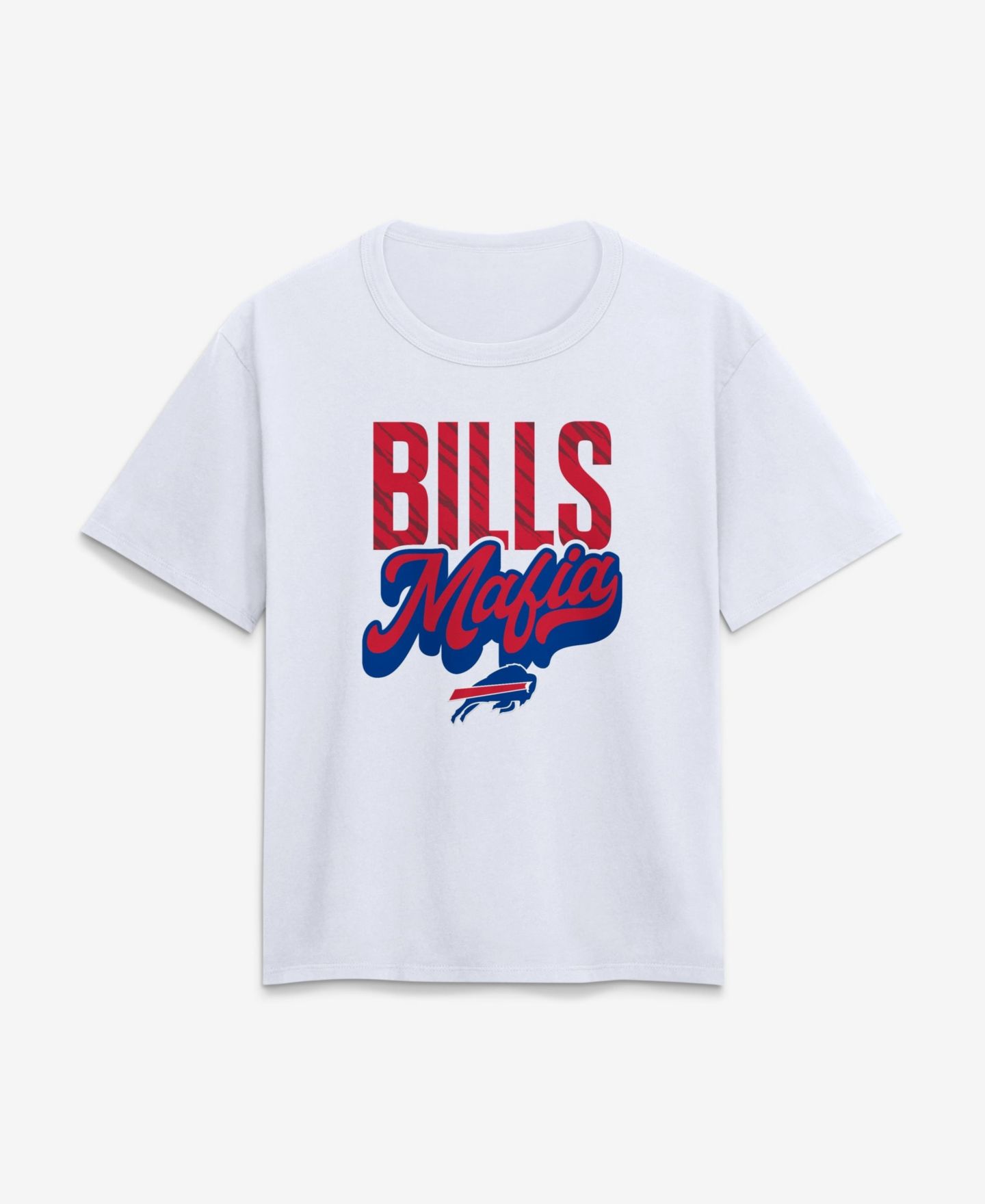 Женская футболка Fanatics White Buffalo Bills Mafia — фото 2
