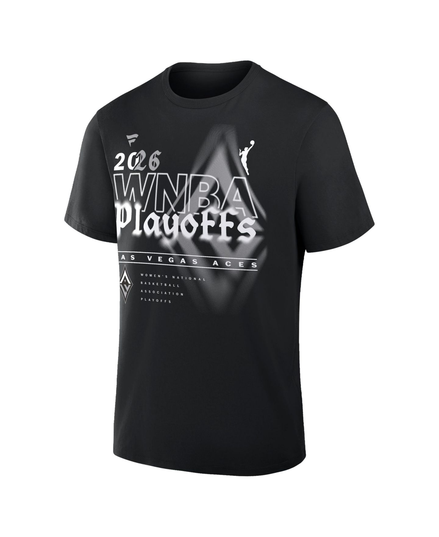Мужская футболка Fanatics Black Las Vegas Aces 2026 WNBA Playoffs — фото 3