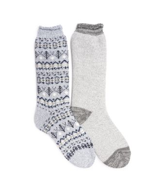 Women's Ribbed-Cuff Boot Socks, 2-Pack