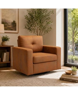 Degree Rotation Single Sofa Chair for Living Room, Bedroom, Office