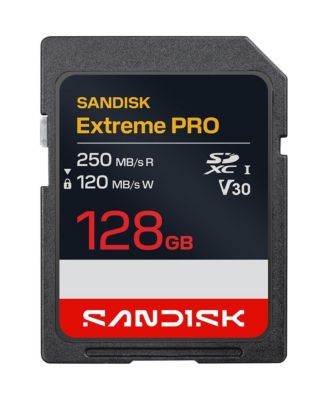 NEW 128GB Extreme PRO SD UHS-I V30 Memory Card, Up to 250MB/s Read New 2026