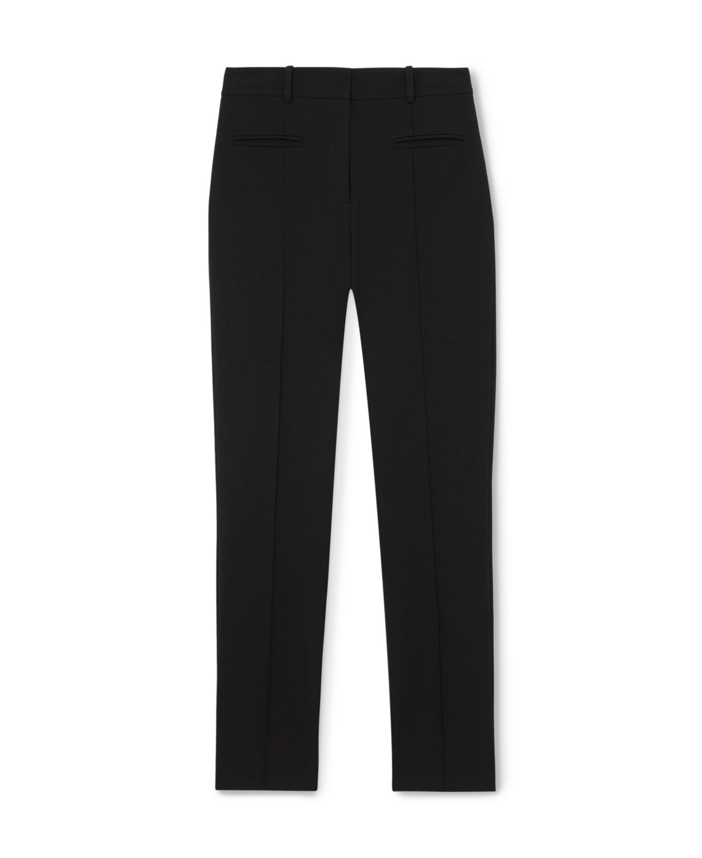 Женские брюки REISS Norla High Waisted Tapered-Leg, цвет: Чёрный — фото 4