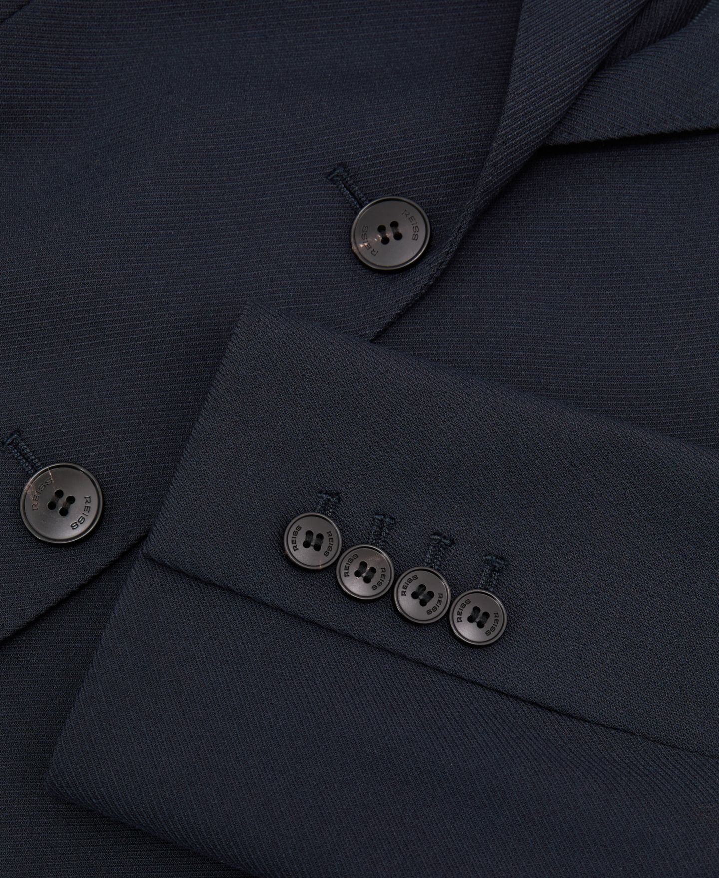 Женский пиджак REISS Sandor Oversized Single-Breasted, цвет: Тёмно-синий — фото 4