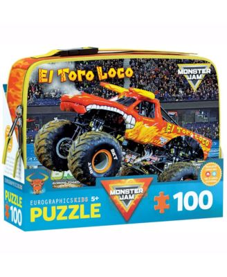 Monster Jam El Toro Loco 100-Piece Puzzle, Ages 5+