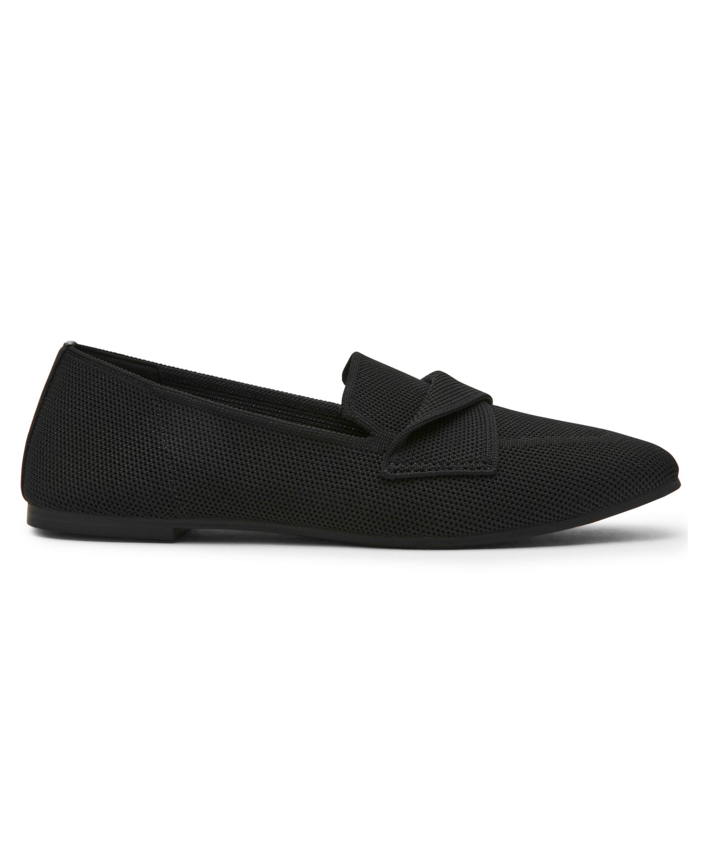 Женские туфли Anne Klein Twist Knit Round Toe, цвет: Чёрный вязаный — фото 2