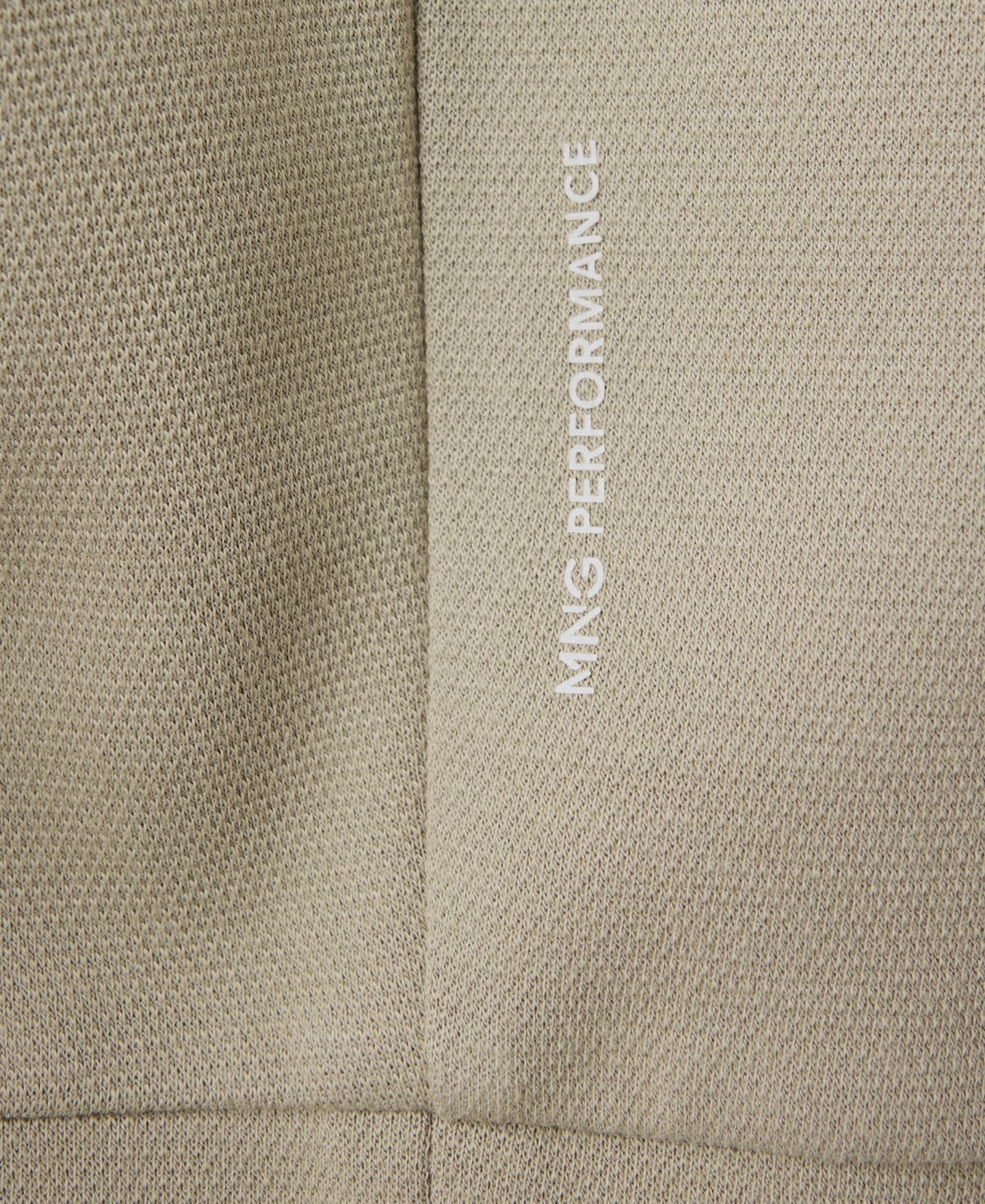Мужская толстовка Mango Varese Crewneck Ribbed, цвет: Светлый пастельный серый — фото 8