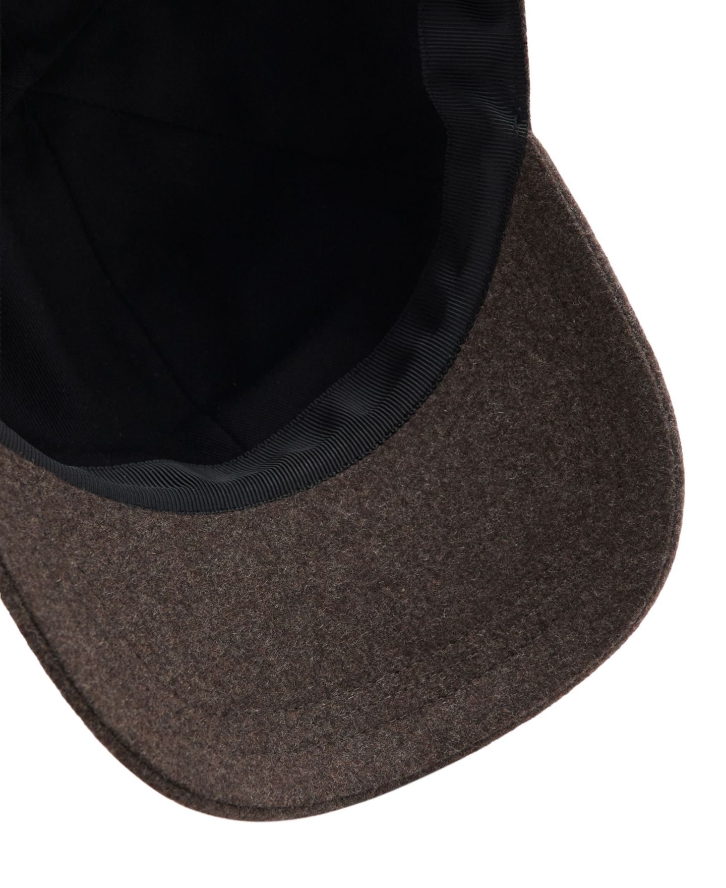 Мужская кепка Mango Wool-Blend Adjustable, цвет: Пастельный коричневый — фото 2