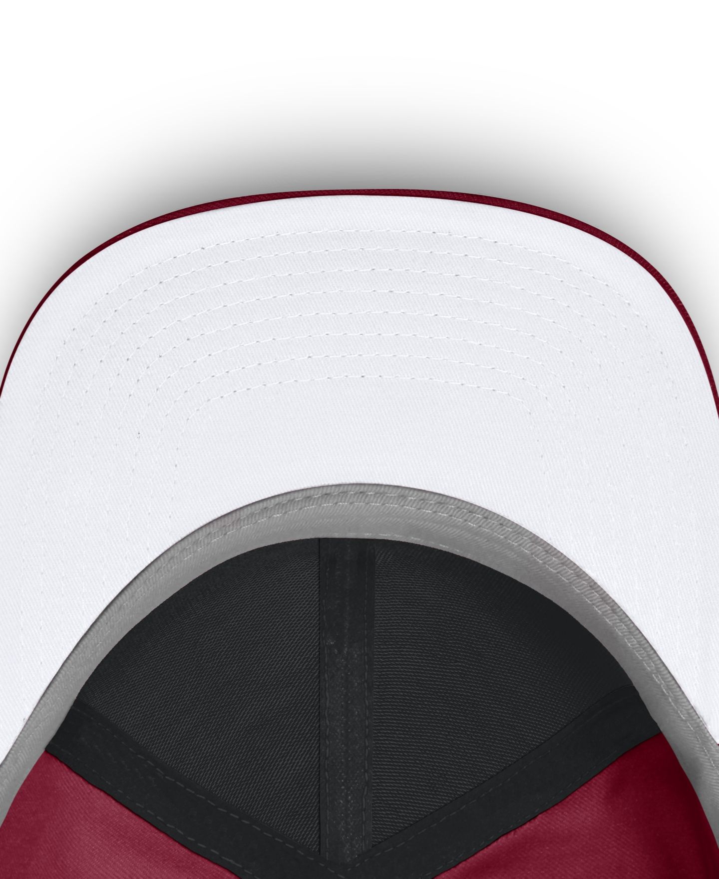 Мужская кепка Nike Crimson Alabama Crimson Tide Primetime Team Rise Flex Hat — фото 4