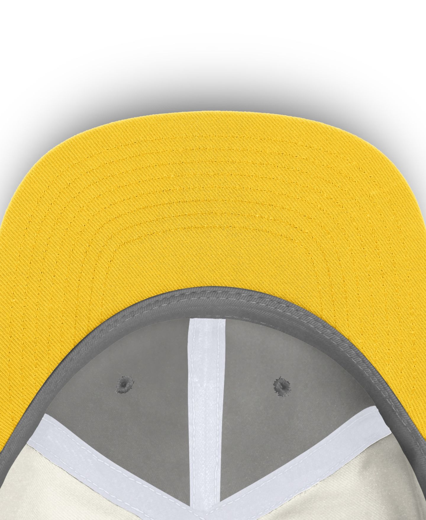 Мужская кепка Nike White Michigan Wolverines Legacy Letter Mascot Pro Snapback Hat — фото 4