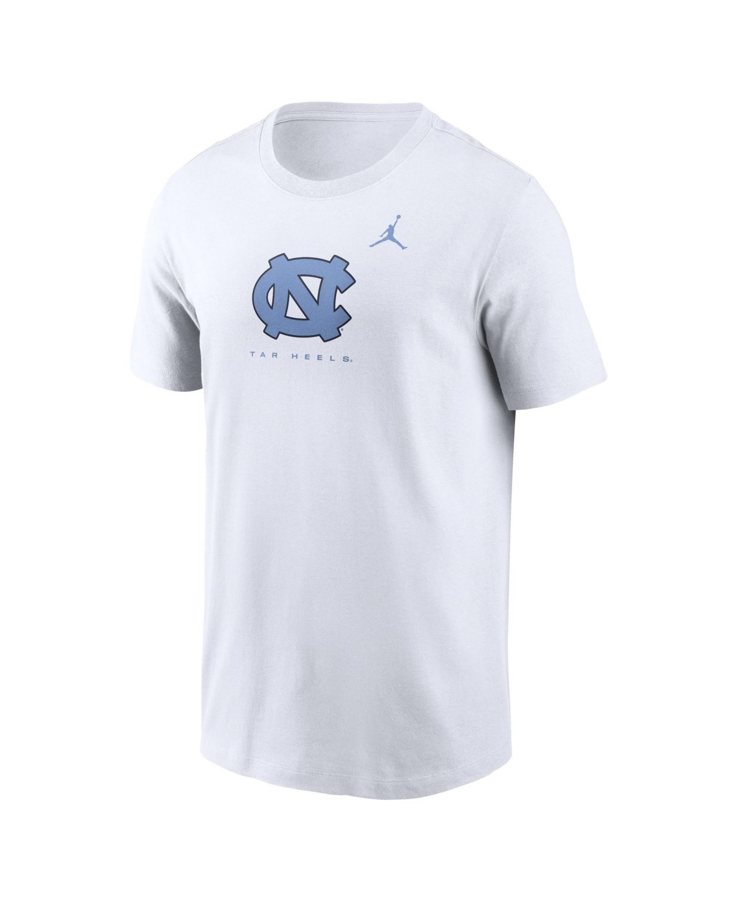 Мужские футболки Jordan White North Carolina Tar Heels Courtside Dri-FIT — фото 4