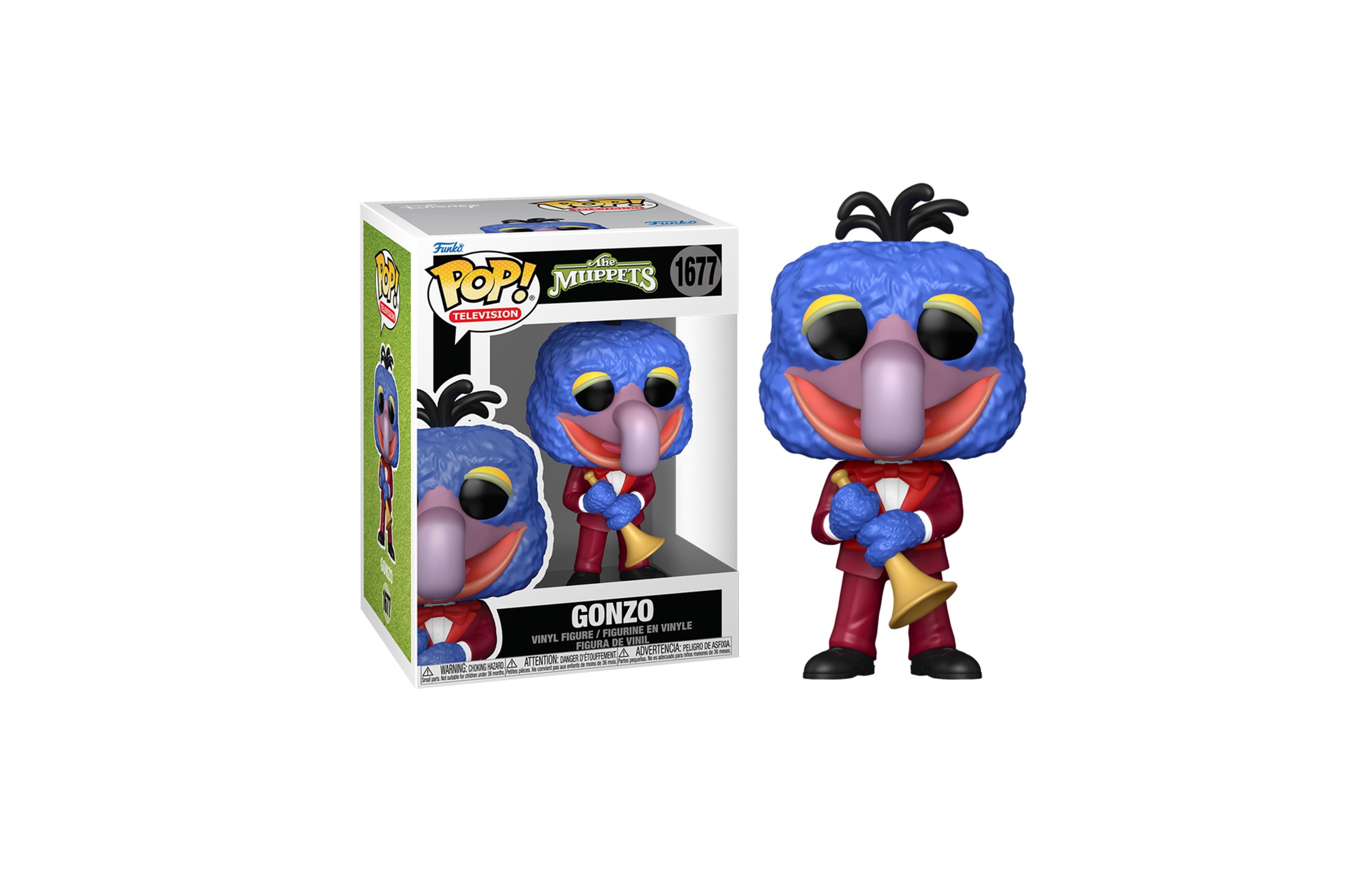 Funko Pop! The Muppets Gonzo 3.75" Collectible Vinyl Figure, Ages 3+