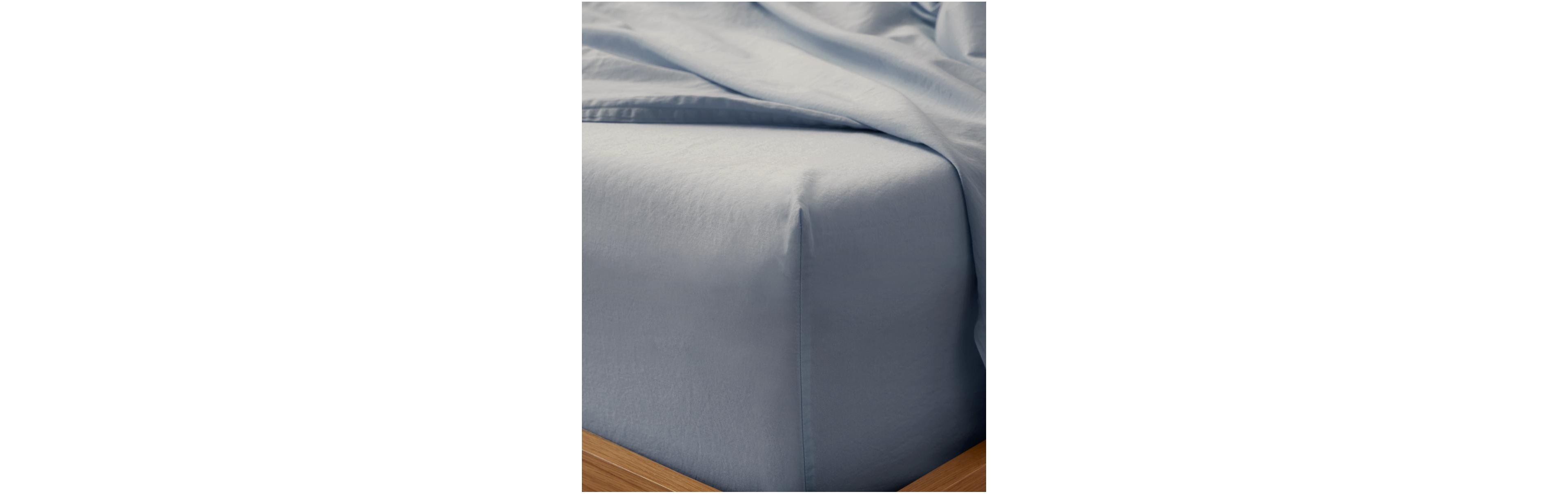 Organic Cotton Room Service Sateen Fitted Sheet - Full