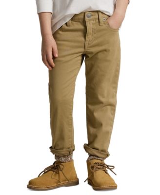 Polo Ralph Lauren - Boys' 2-7 Sullivan Slim Stretch Sateen Pant DESERT KHAKI