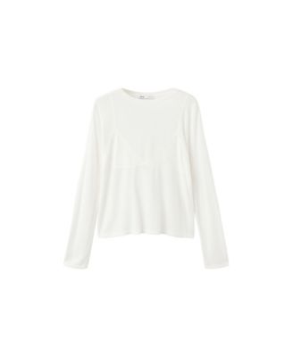 Women's Long-Sleeve Lace Sweater