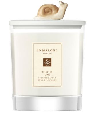 English Oak Deco Snail Limited-Edition Classic Candle, 7 oz.