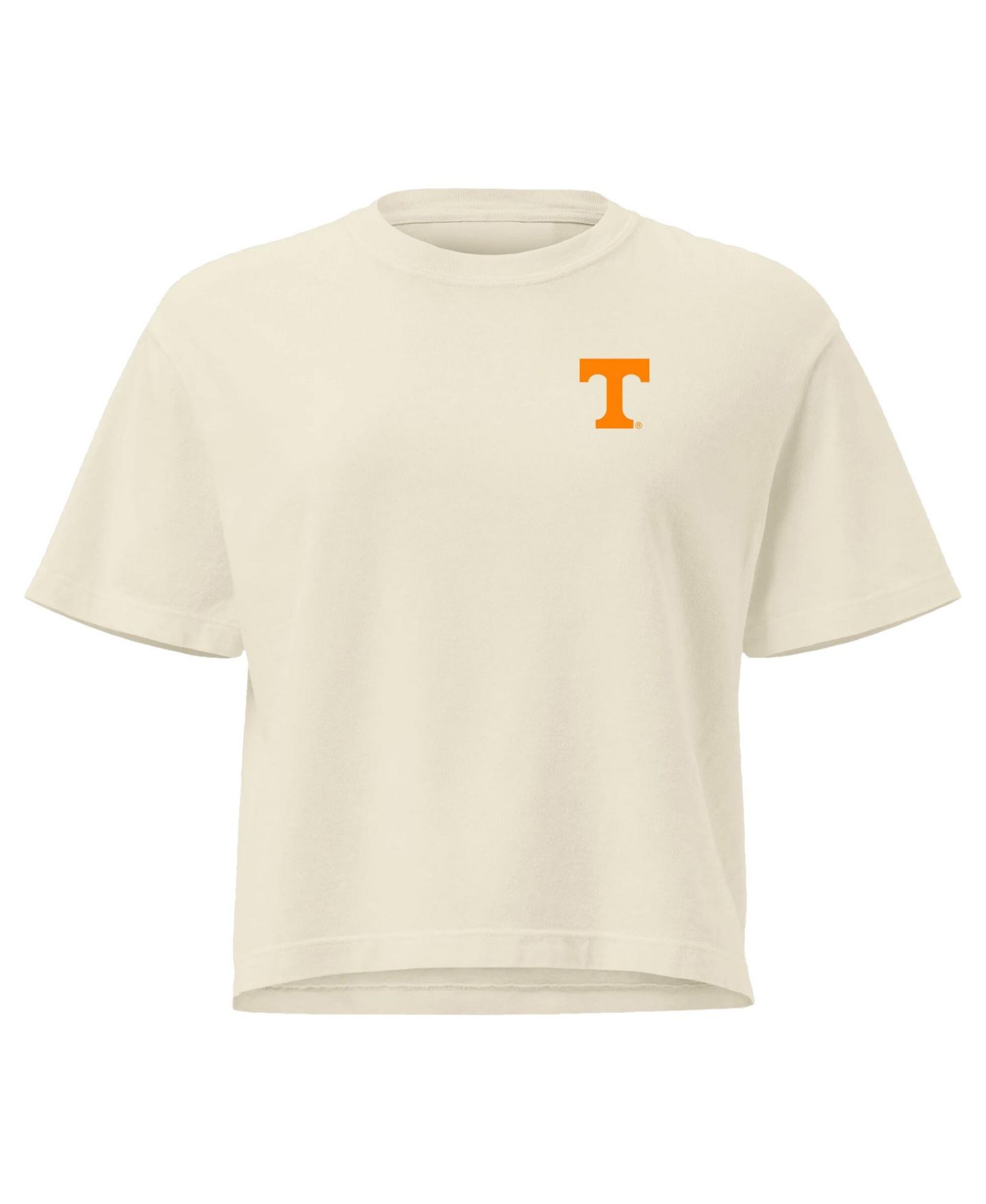 Женская футболка Comfort Colors Cream Tennessee Volunteers Here For The Tailgate Cropped — фото 2