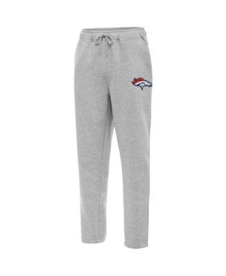 Men's Heather Gray Denver Broncos Victory Sweatpants