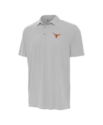 Men's Gray Texas Longhorns Twine Polo Shirt